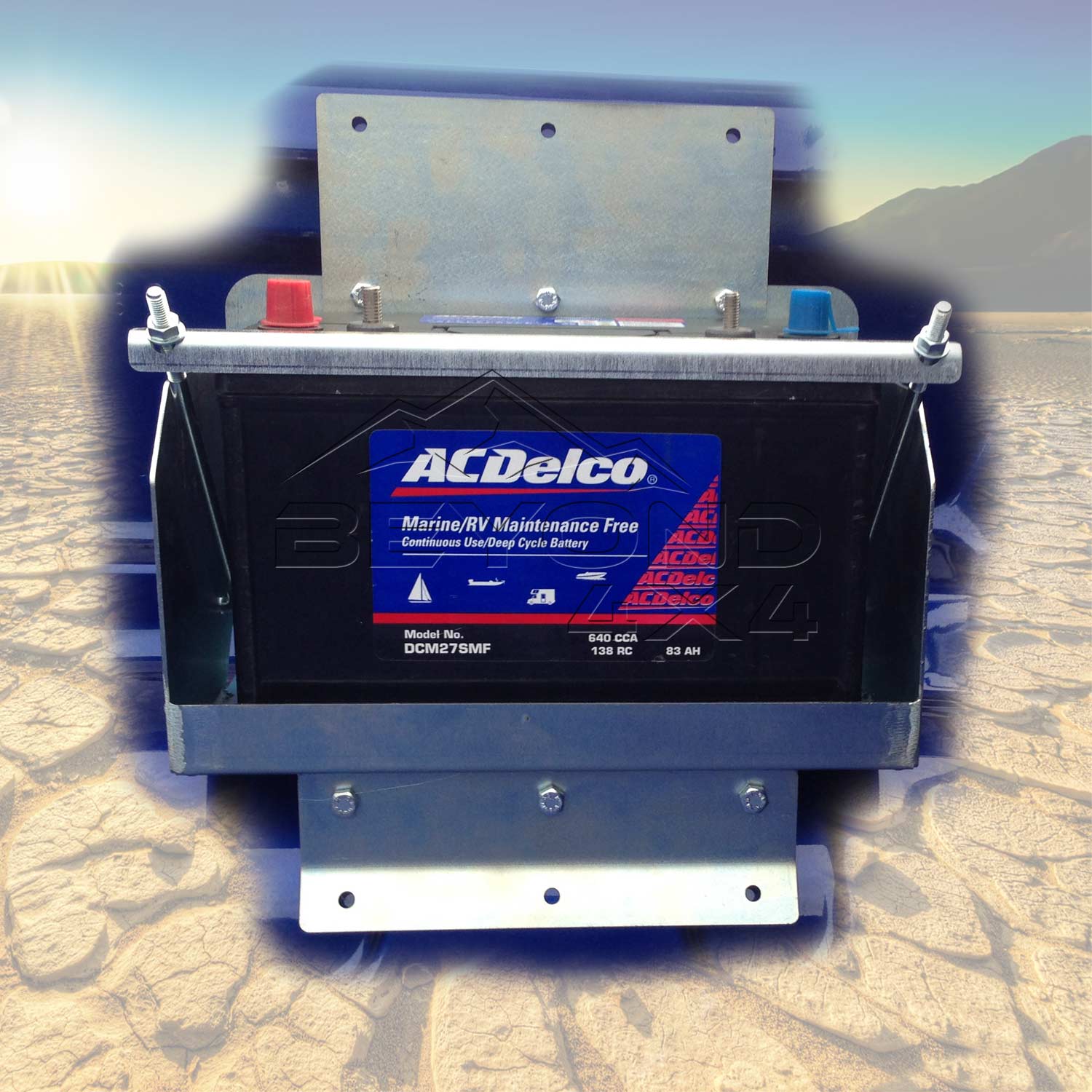 Auxiliary Battery Tray Ford PX Ranger XL,XLS (Non Tub Mount)