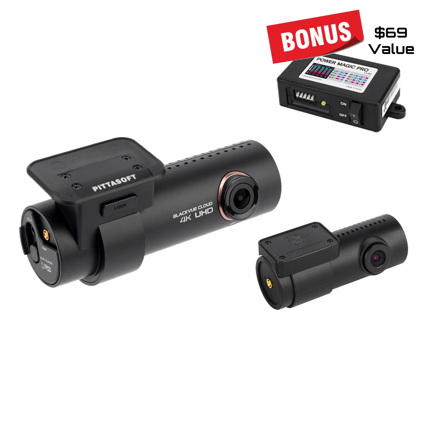Blackvue DR900S-2CH 4k Dashcam Kit